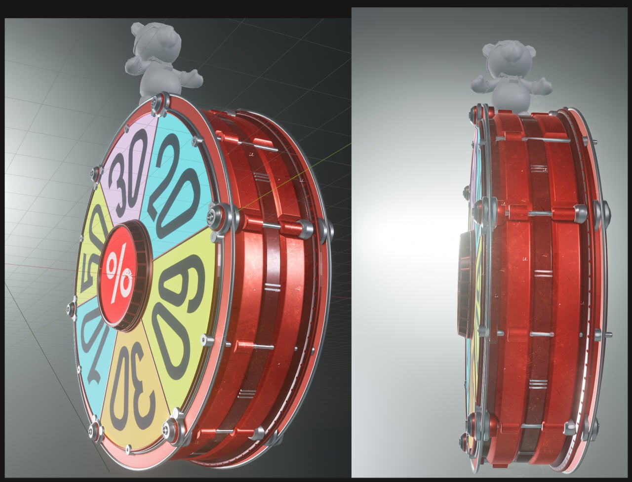 Alfa Bank — Cashback Wheel, selected still 2